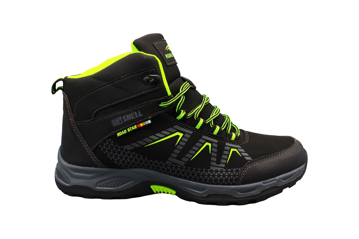 Planets 377 Winterschuh für Damen & Herren in Schwarz/Grün – Ansicht 3