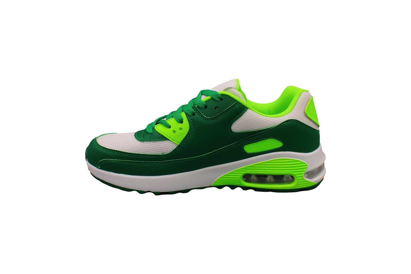 Planets 447 Sneaker für Damen & Herren in Grün/Weiß – Ansicht 4
