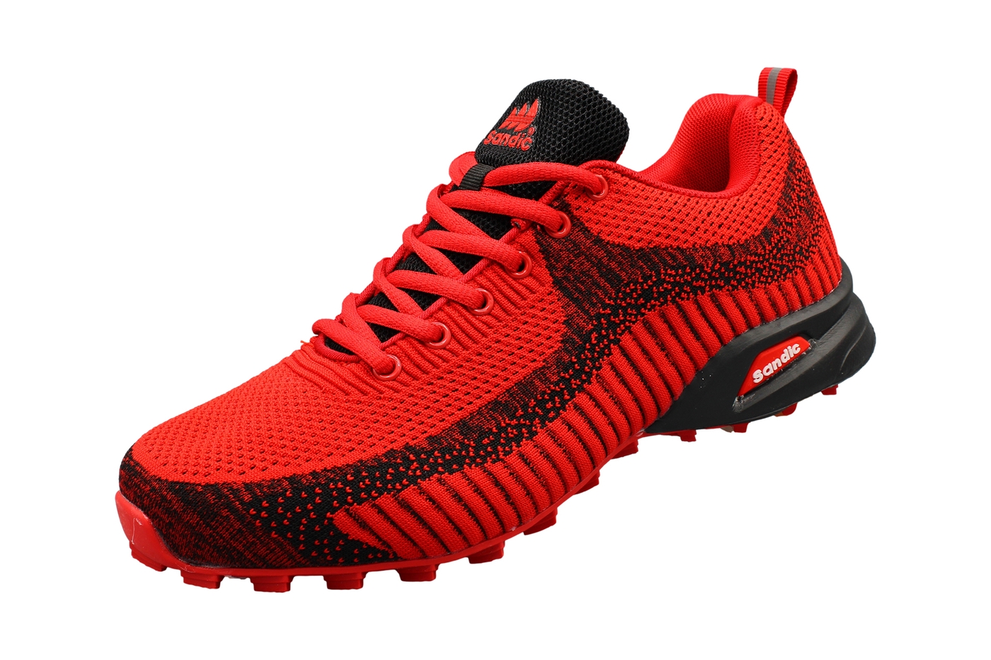 Planets 097 Sneaker für Herren in Rot/Schwarz – Ansicht 2
