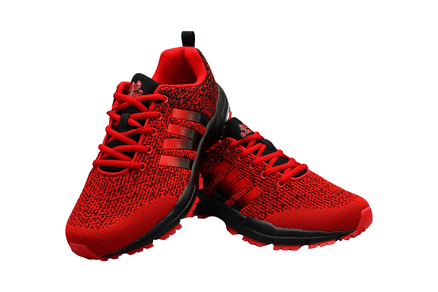 Planets 379 Sneaker für Damen & Herren in Rot/Schwarz – Ansicht 6