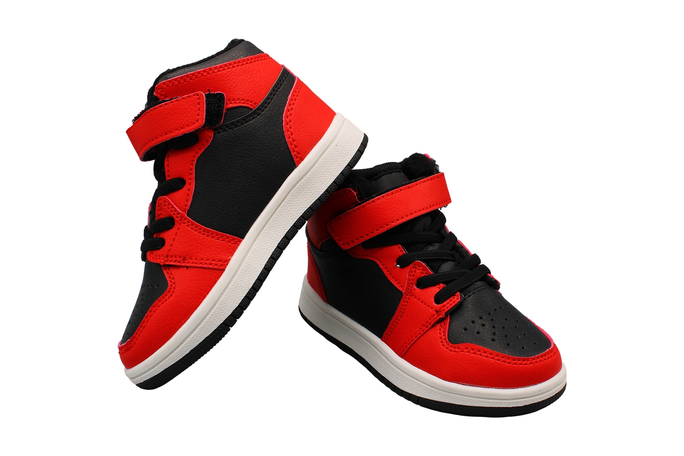 Planets 122 Winterschuh für Kinder in Schwarz/Rot – Ansicht 6