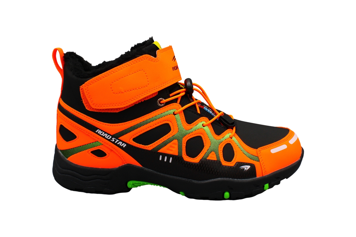 Planets 986 Winterschuh für Damen & Herren in Schwarz/Orange – Ansicht 3