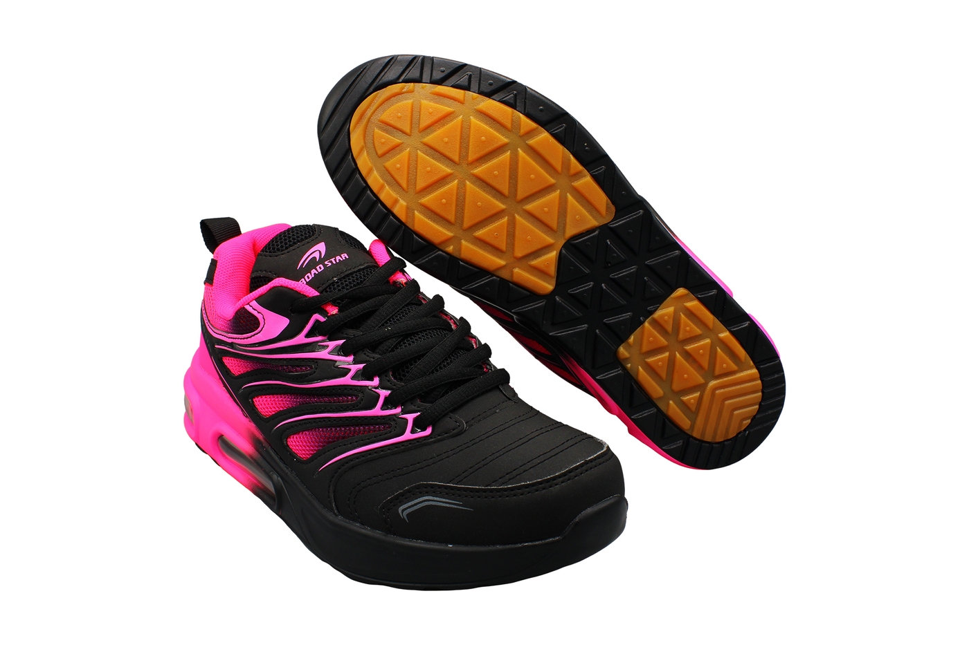 Planets 095 Sneaker für Damen & Herren in Schwarz/Pink – Ansicht 15