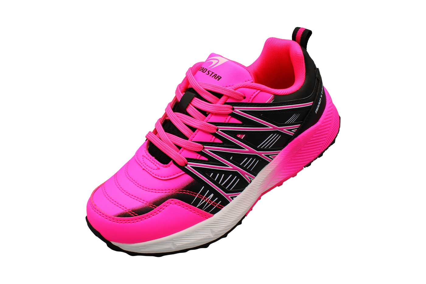 Planets 020 Sneaker für Damen & Herren in Schwarz/Pink – Ansicht 2