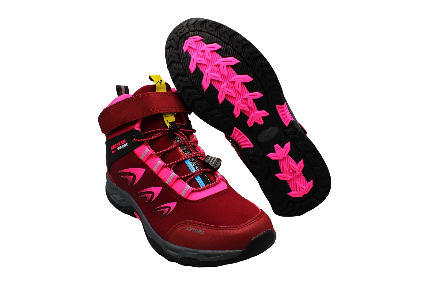 Planets 003 Winterschuh für Damen & Herren in Pink – Ansicht 10