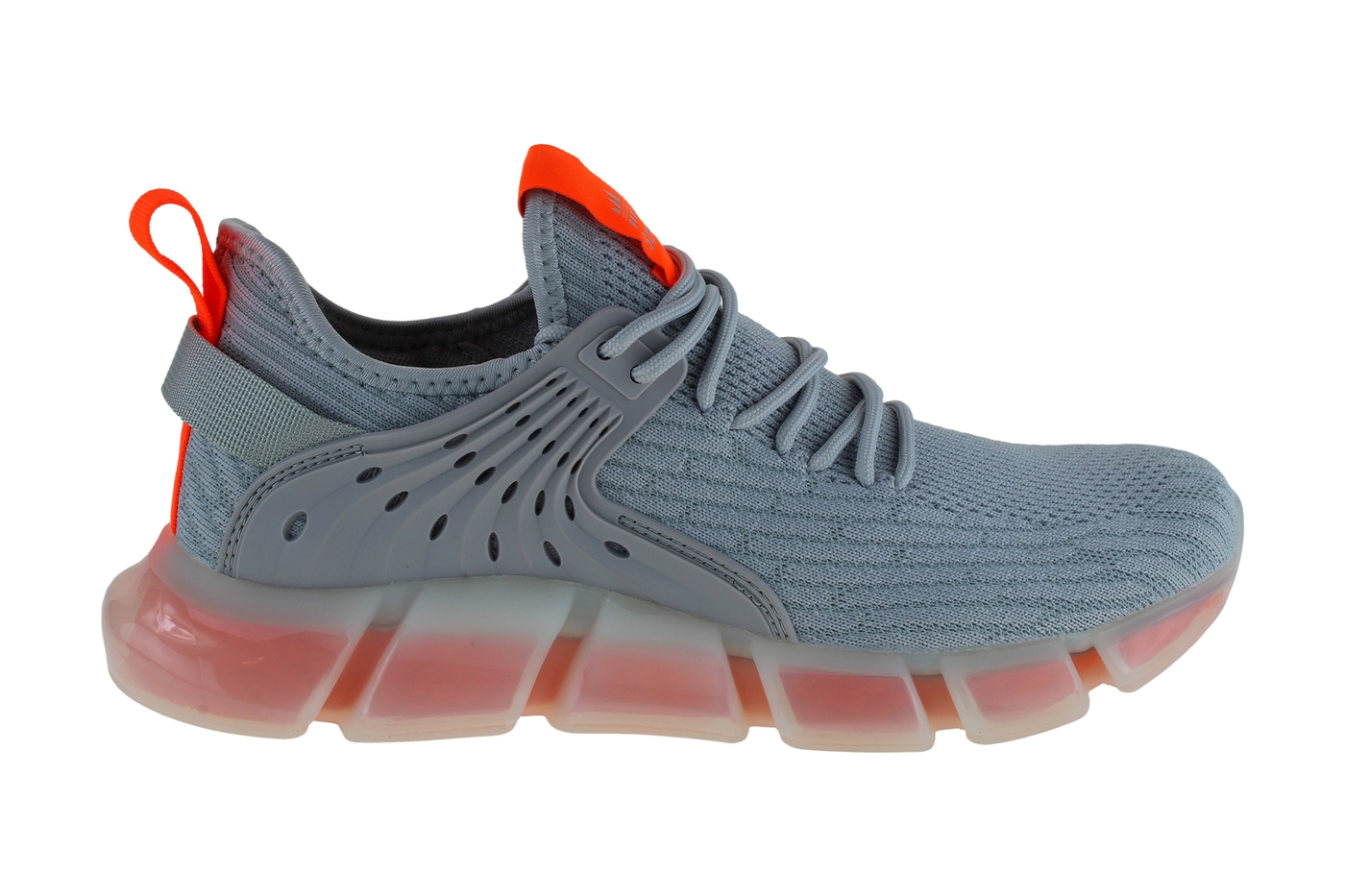 Planets 255 Sneaker für Herren in Grau/Orange – Ansicht 3