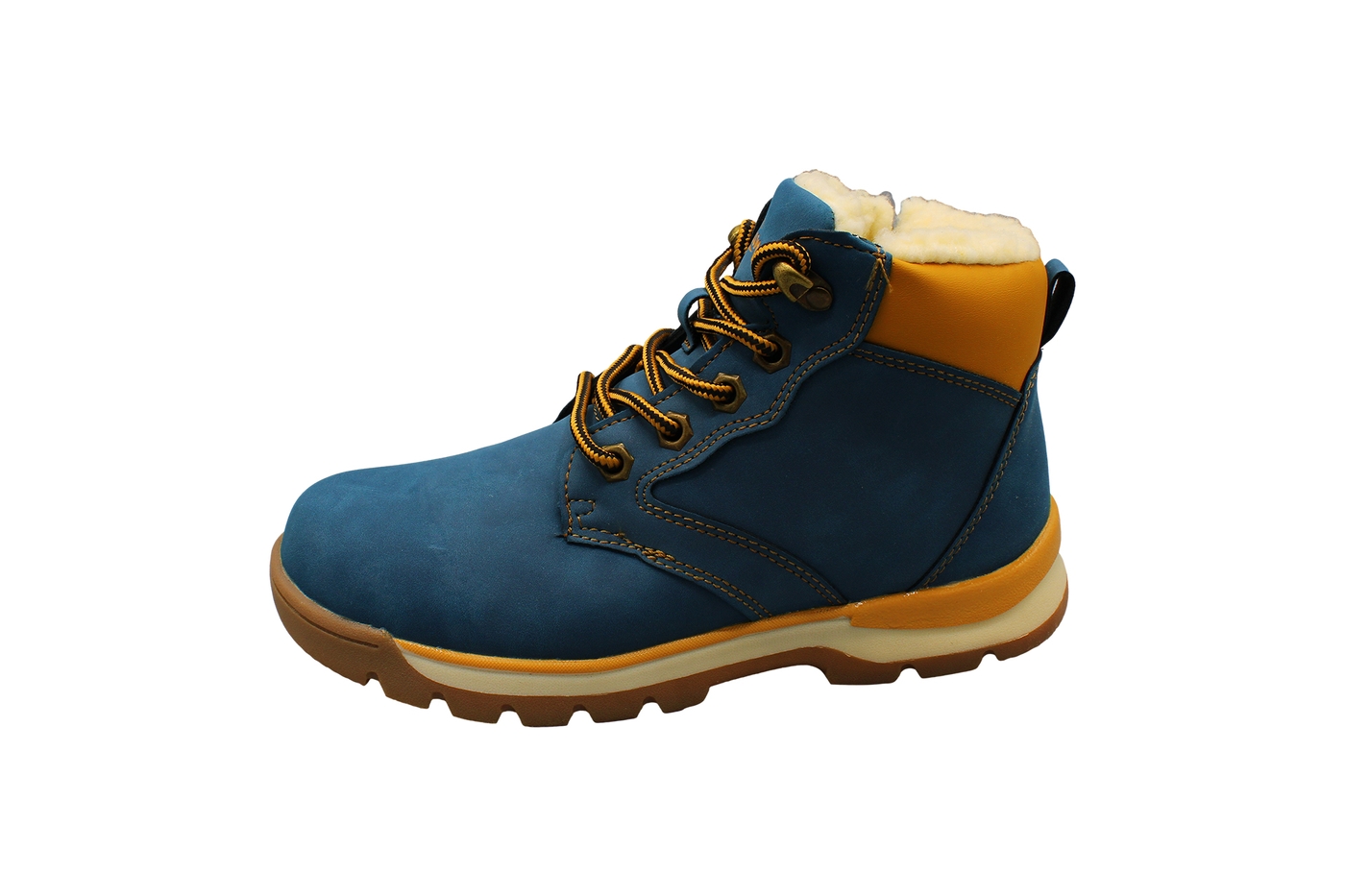 Planets 922 Winterschuh für Kinder in Blau/Gelb – Ansicht 3