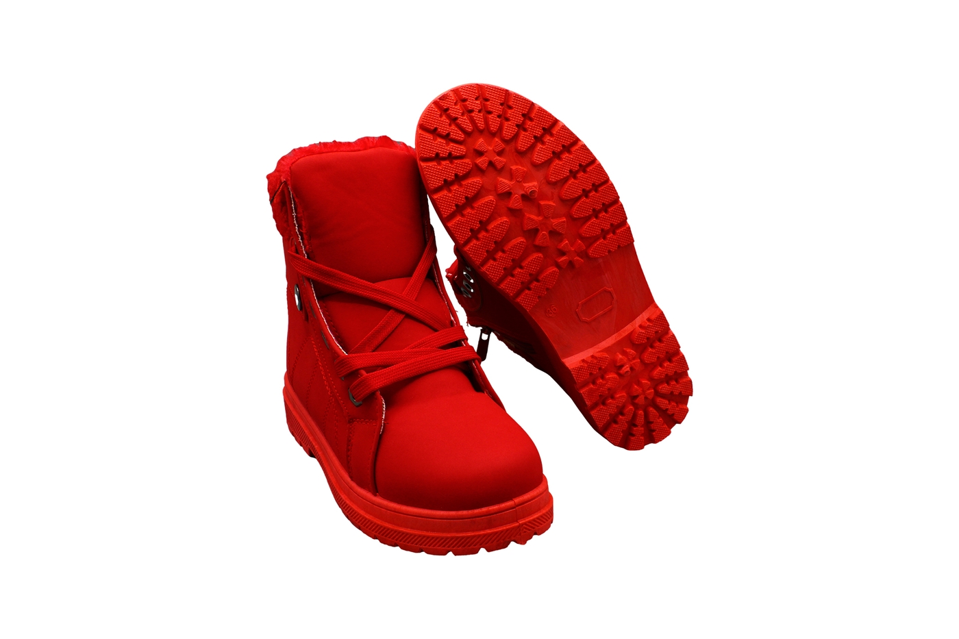 Planets 410 Winterschuh für Damen in Rot – Ansicht 5