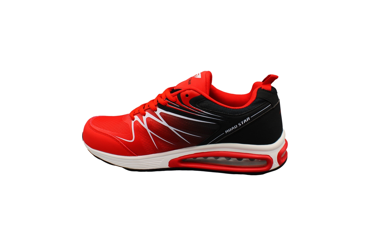 Planets 414 Sneaker für Herren in Rot/Schwarz – Ansicht 4