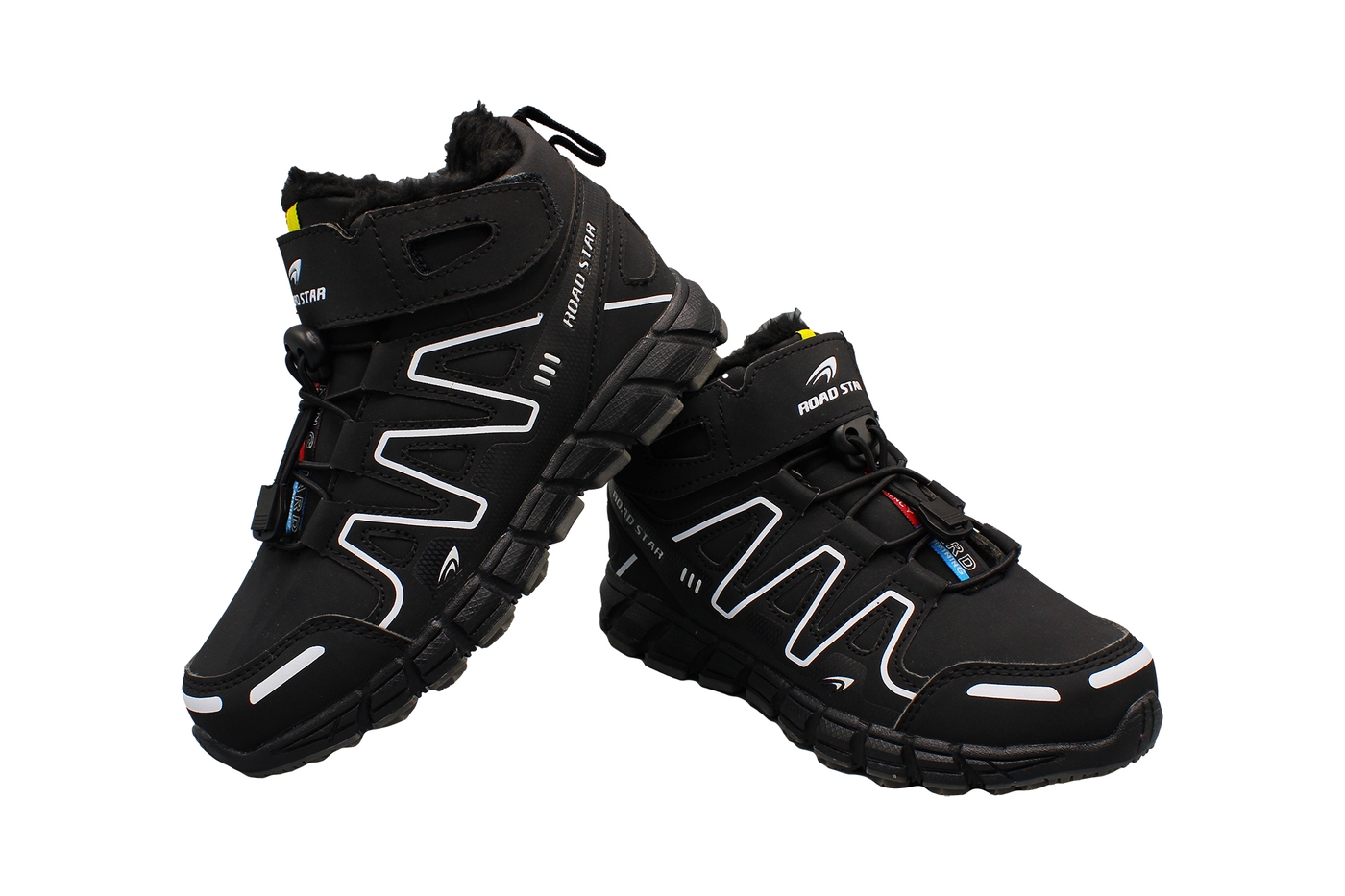 Planets 824 Winterschuh für Kinder in Schwarz/Weiß – Ansicht 6
