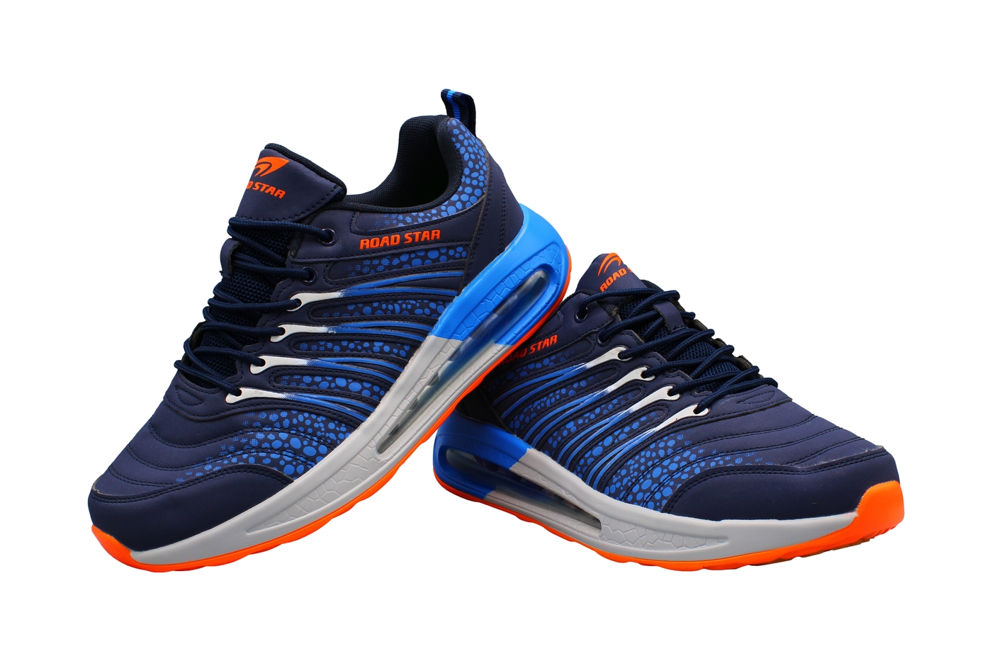 Planets 217 Sneaker für Damen & Herren in Blau/Orange – Ansicht 6